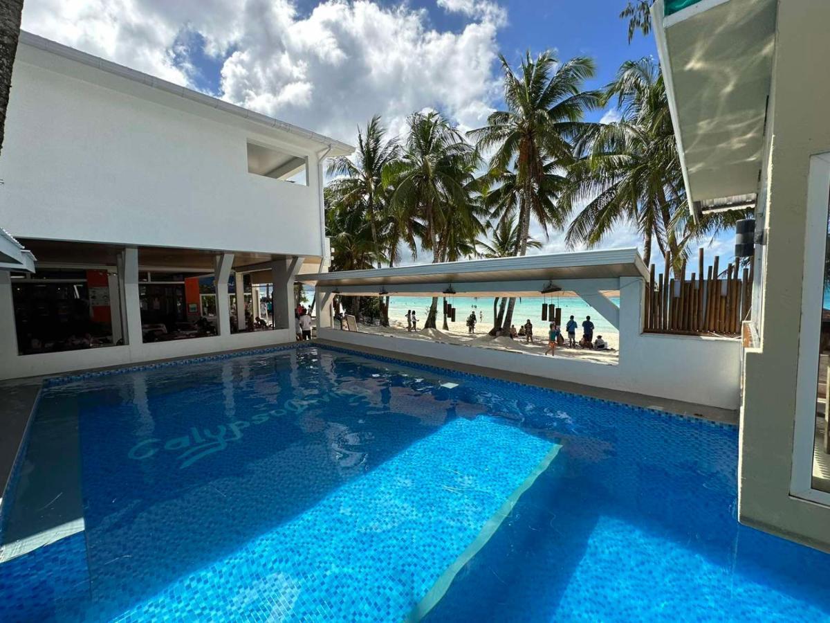 Calypso Beach And Dive Resort Manoc-Manoc ภายนอก รูปภาพ