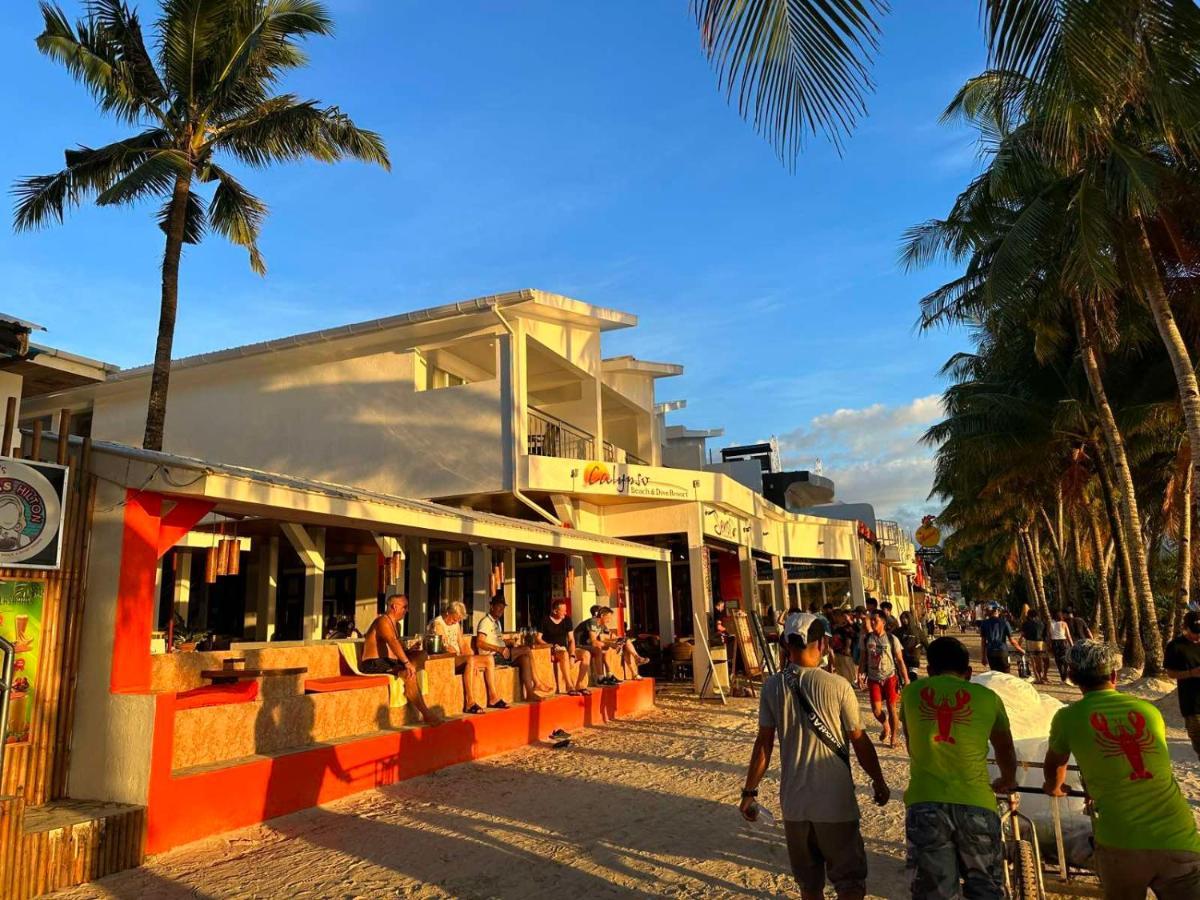 Calypso Beach And Dive Resort Manoc-Manoc ภายนอก รูปภาพ