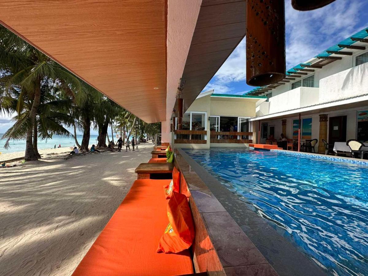 Calypso Beach And Dive Resort Manoc-Manoc ภายนอก รูปภาพ