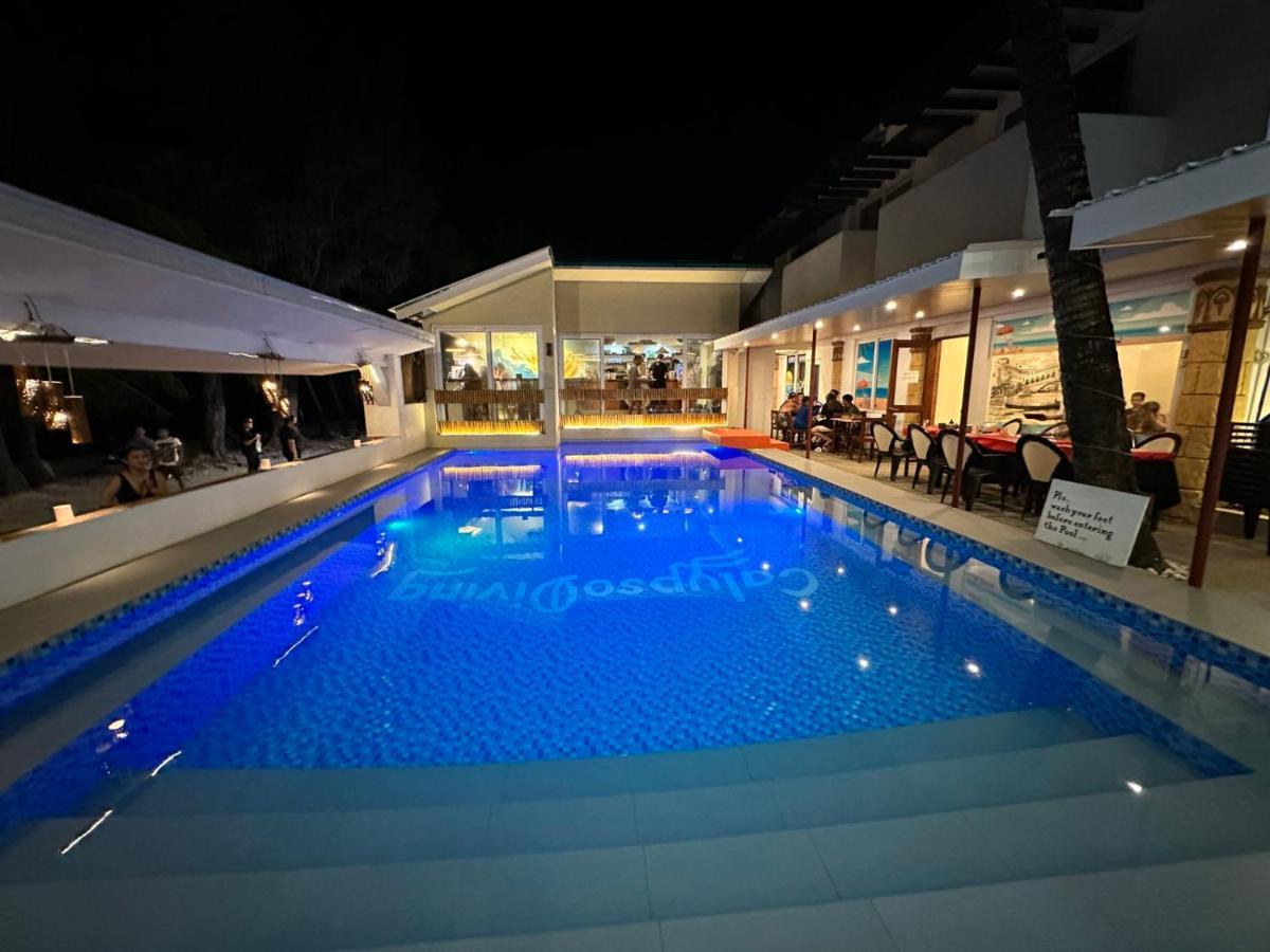 Calypso Beach And Dive Resort Manoc-Manoc ภายนอก รูปภาพ