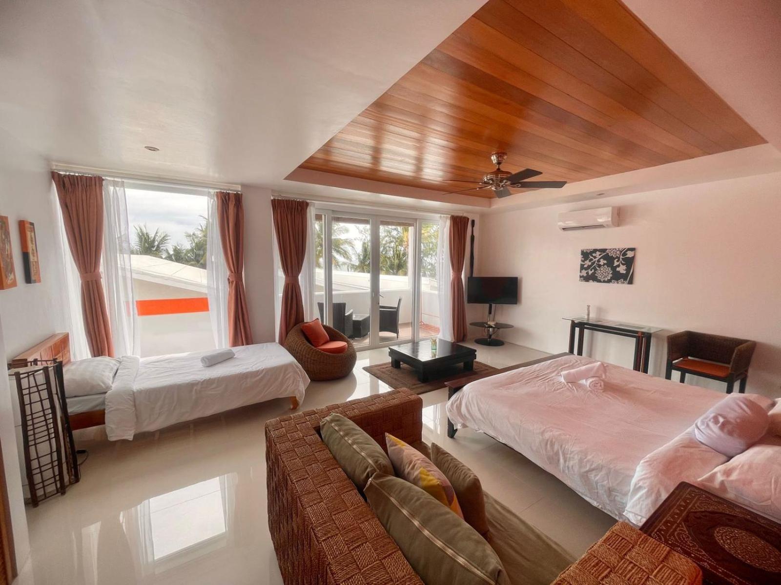 Calypso Beach And Dive Resort Manoc-Manoc ภายนอก รูปภาพ