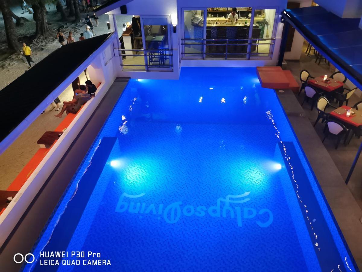 Calypso Beach And Dive Resort Manoc-Manoc ภายนอก รูปภาพ